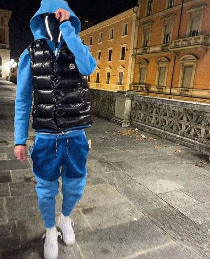 Monogram Gilet mit Kapuze