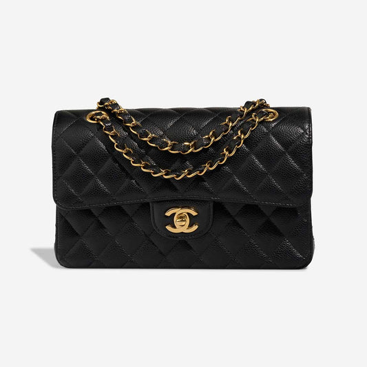 "Silika" Noir Handtasche