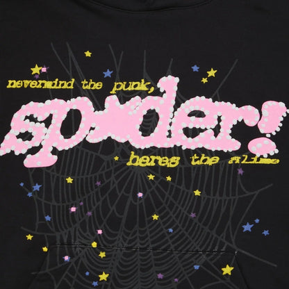 "Speeder" Hoodie Black/Pink