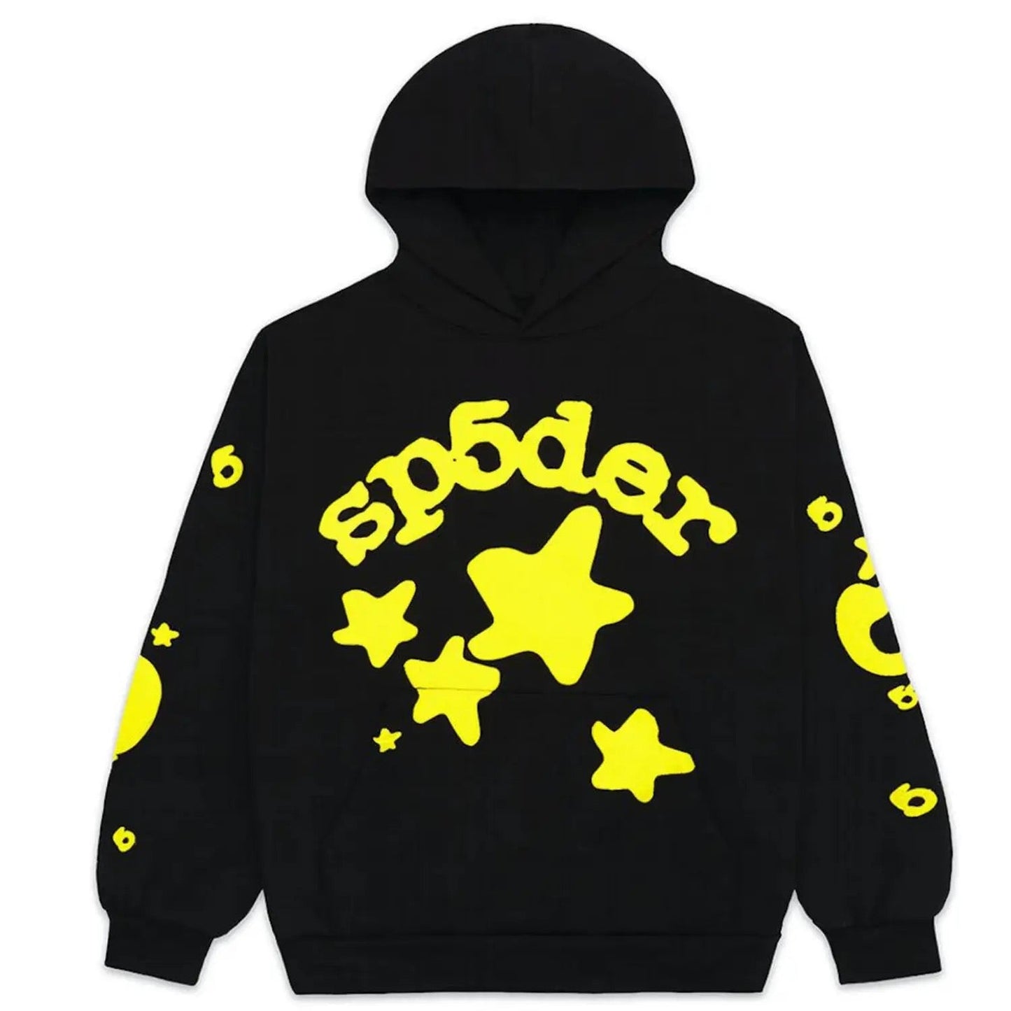 "Speeder" Hoodie Black/Yellow