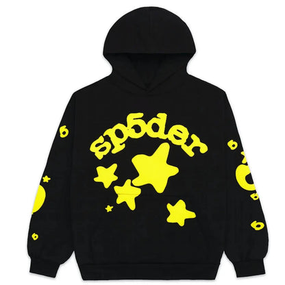"Speeder" Hoodie Black/Yellow