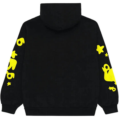 "Speeder" Hoodie Black/Yellow