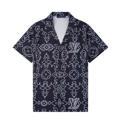 Monogram Short Set Premium Baumwolle