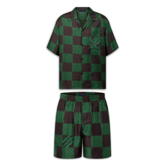 Monogram Short Set