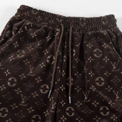 Monogram Short Set aus Premium Baumwolle