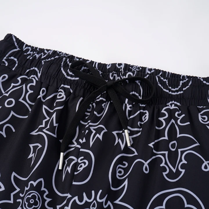 Monogram Short Set Premium Baumwolle