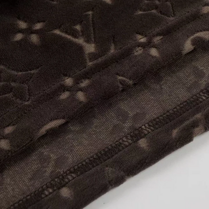 Monogram Short Set aus Premium Baumwolle