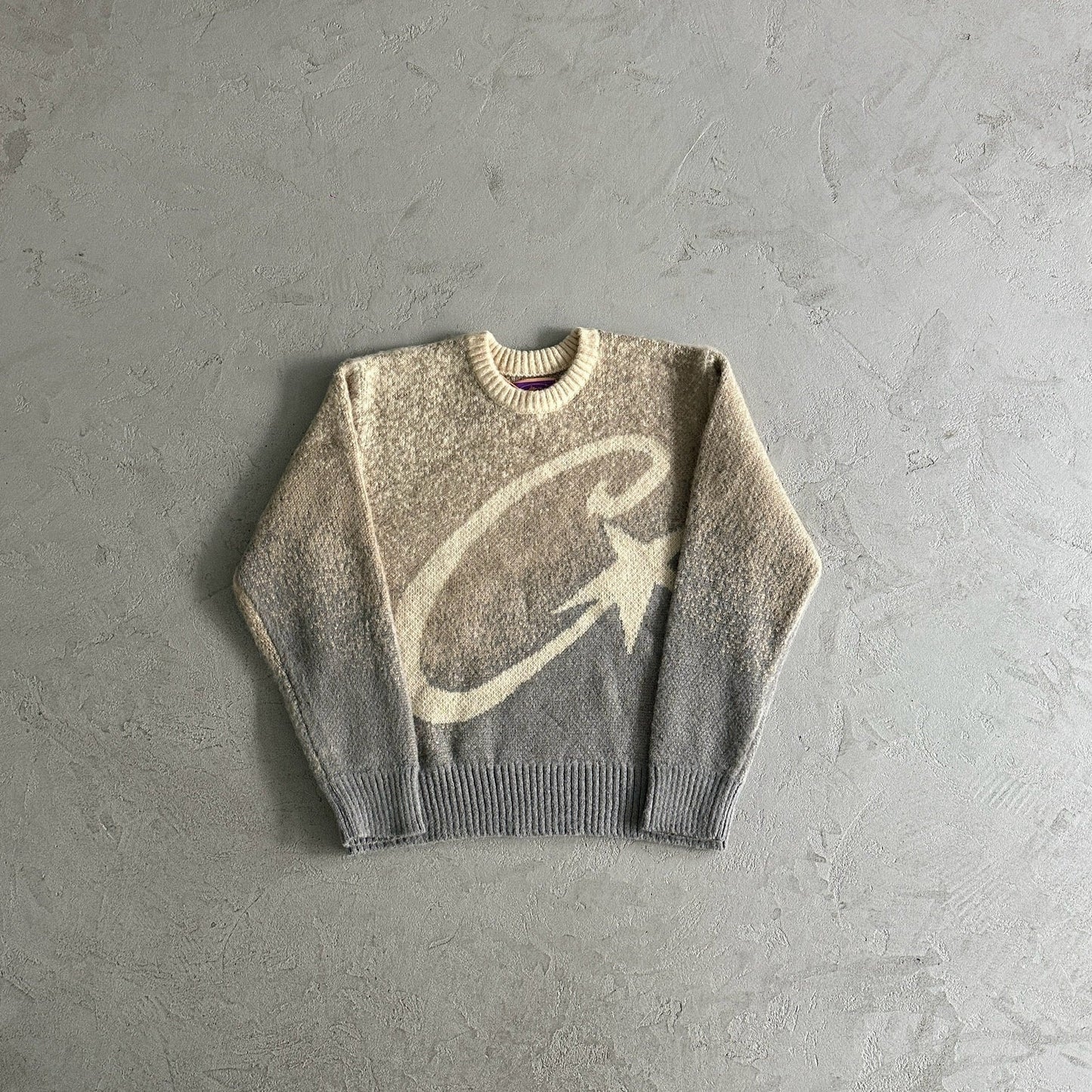 TZ Mohair Beige/Grau