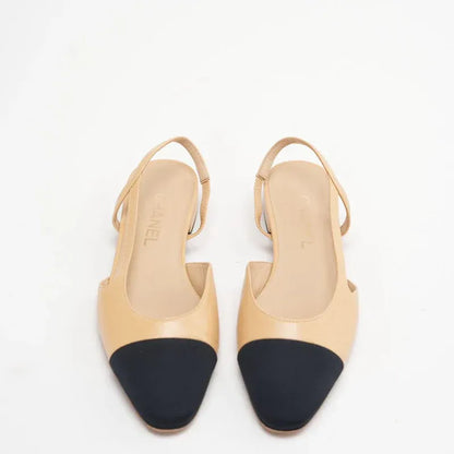 Ballerinas mit Absätzen