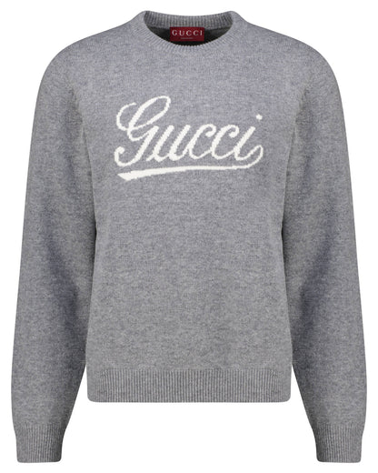 Schriftzug Sweater