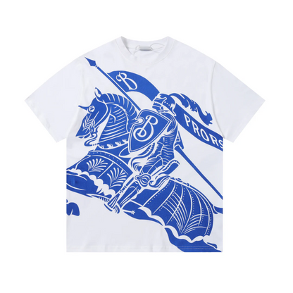 Knight Shirt White Blue