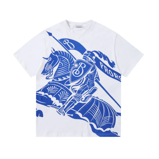 Knight Shirt White Blue